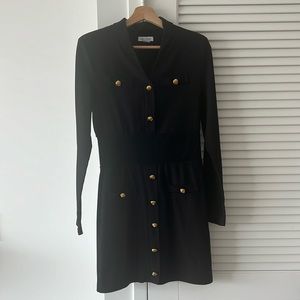 Urban Revivo Knitted tweed dress